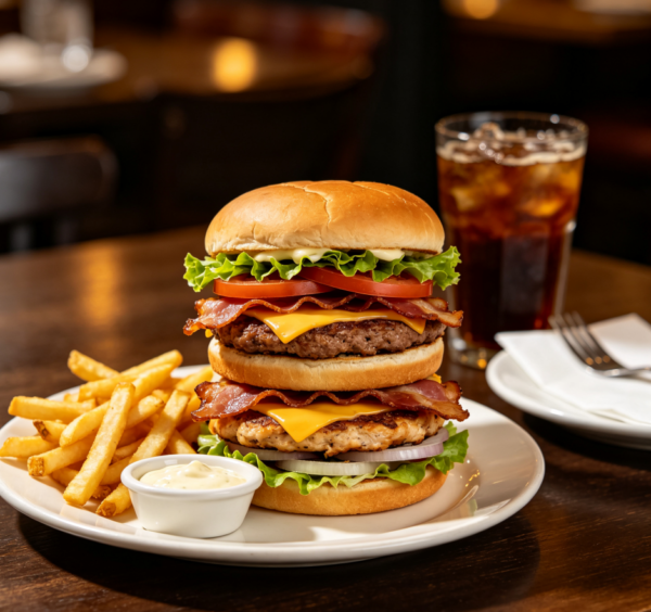 Classic Triple-Decker Club Sandwich