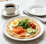 Nordic-Style Open-Faced Flatbread