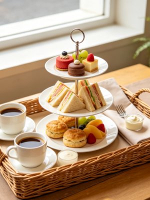 Afternoon Tea Delivery Basket (Serves 2–3)