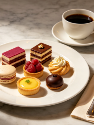 French Pastry Tasting Platter