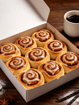 Cinnamon Roll Party Box