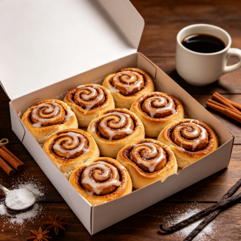 Cinnamon Roll Party Box