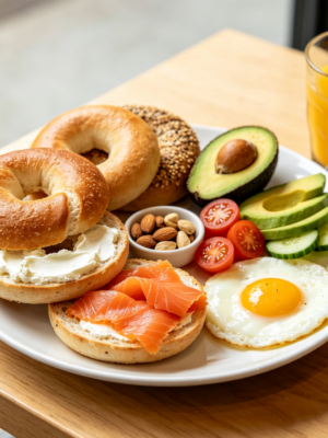 Handcrafted Bagel Brunch Set