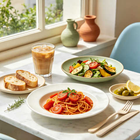 Mediterranean Light Lunch Set
